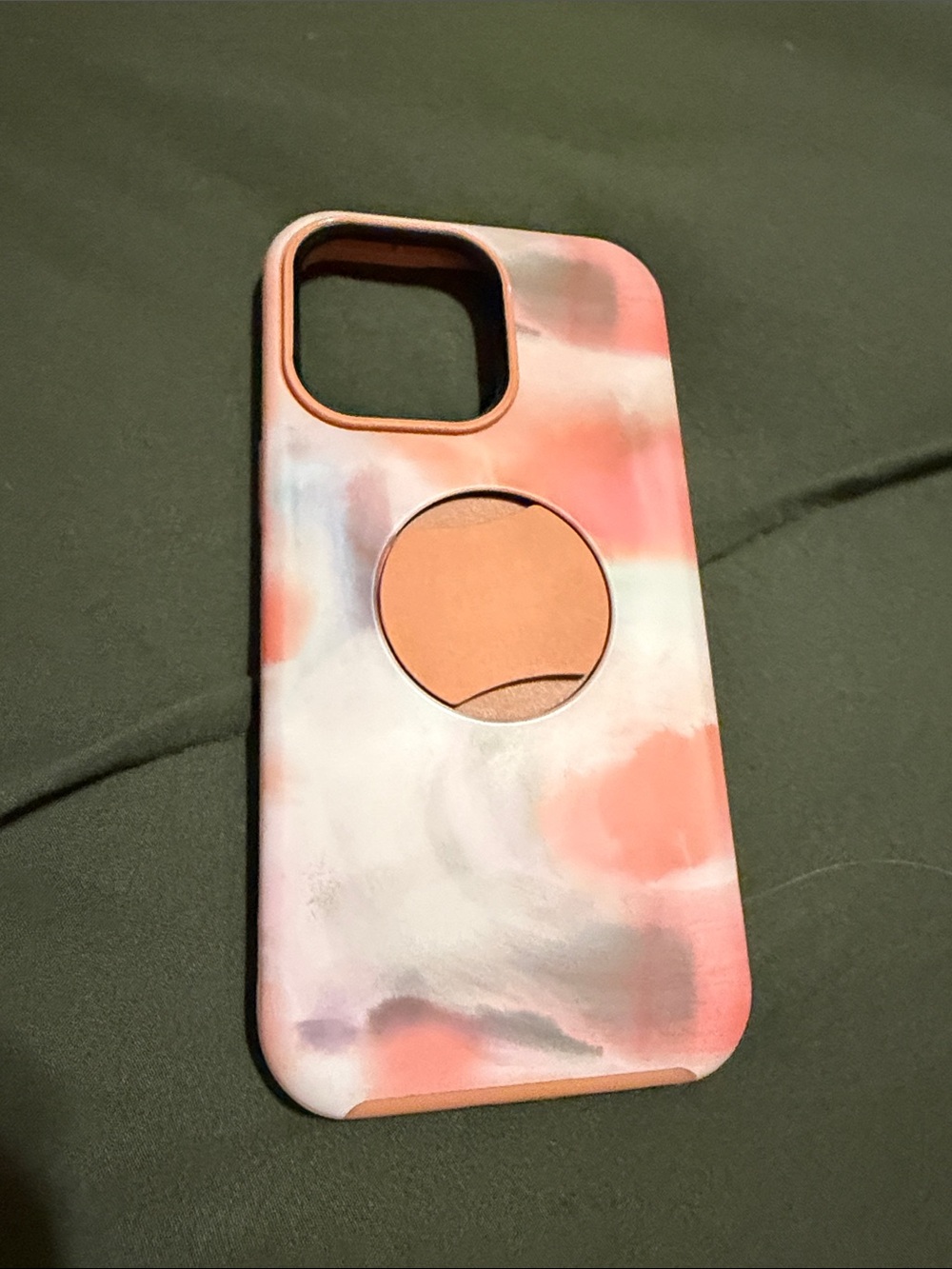 OtterBox Pink Marble Protective Case with Circular Card Slot
iPhone 14 Pro Max
